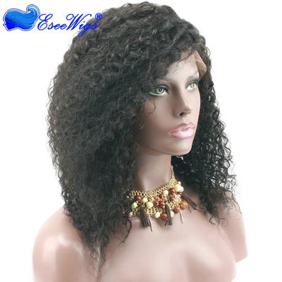 China Wave Silky Straight Human Hair Lace Front Wig Factory Supplier Virgin Hair Lace Front Wig kinkycurly for sale