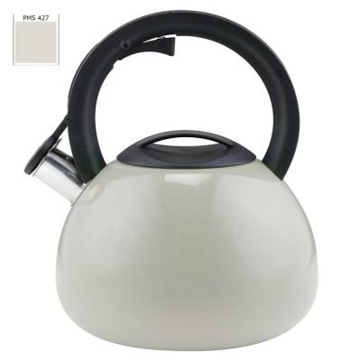 China Sustainable Daily Home Stove Whistling Kettle Stainless Steel Top Kettle Teapot for sale