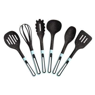 China Sustainable 7 Piece Cooking Tools Nylon Kitchen Utensils Set Non Stick Cookware Set With Gift Box for sale