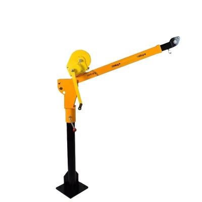 中国 Vehicle mounted Crane 1 ton 2 tons truck car Crane 220V household hoist lifting small Crane 販売のため