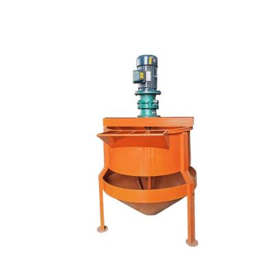 中国 Electric 350 mixer vertical small double layer mortar mixing barrel concrete mortar mixing and slurry storage machine 販売のため