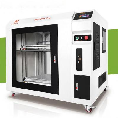 China MD-600 Pro 3d prototyping printing machine impressora 3d fast professional industrial drucker 600*600*600mm large 3D printer with automatic bed leveling for sale