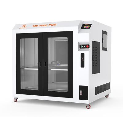 China Professional high precision MINGDA MD-1000 impresora 3d impresora 3d printer professional construction 3d printer high fence PRO large industrial 3d printer for sale