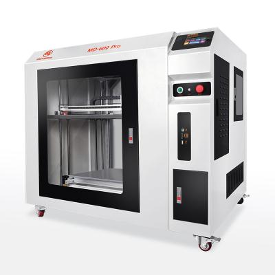 China Giant 3D Printer Professional Enclosed Industrial Large Enclosure MINGDA MD-600 PRO Large Frame 3d Printer 3d Accuracy for sale