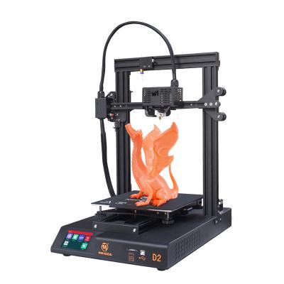 China High Accuracy Stability MINGDA D2 DIY 3D Printer Machine 230*230*260mm 3D Printer for sale