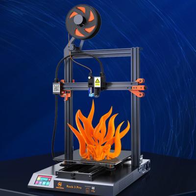 China Cheap 3D Printer Best Gift For Kids Business Ideas Start Me 320*320*400mm Mini Rock 3D Printer PRO Stampanti 3d With Belt Tensioner for sale