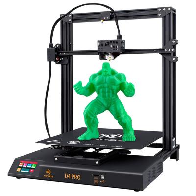 China 3d printer MINGDA D4 auto leveling 3D printer pro sensor direct drive high resolution extruder big 400mm for sale