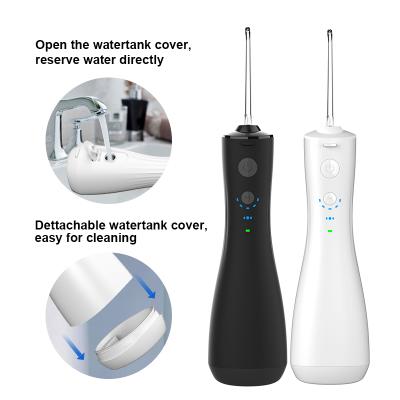 China 4 Modes IPX7 Household 6 Modes Flosser Water Flosser Variable Nozzle 2021 New Model Cordless Electric Water Irrigator 4 Nozzles Kit For Family Member for sale