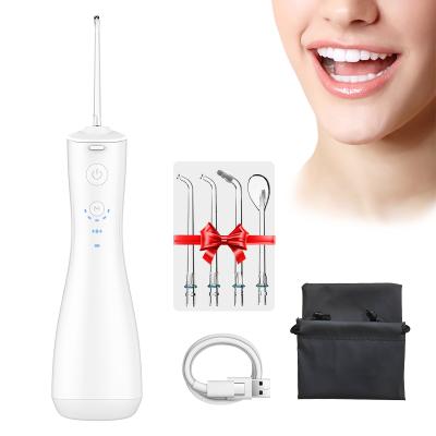 China IPX7 Waterproof Water 2021 Professional Dental Jet Dental Electric Oral Irrigator Flosser Cordless Rechargeable Teeth China for sale