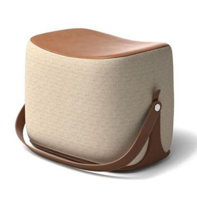 China stool home & Ottoman Stool Home & Creative Modern New Arrival Design Fabric Cushion Portable Ottoman Stool For Hallway for sale