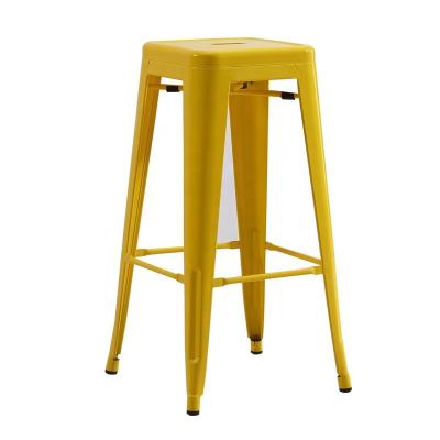 China Restaurant Chair Industrial Chair Metal Chair Bar Stool Vintage Style Bistro Cafe Kitchen Dining Chairs for sale