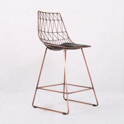 China 2019 Bronze Restaurant Chair Restaurant Chair Vintage Products Vintage Bar Stool High for sale