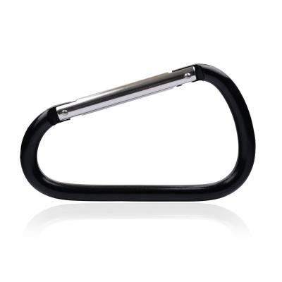 China Hang Big Thing Carabiner Snap Hook Top Blue High Tensile Custom Aluminum karabiner 16CM for sale