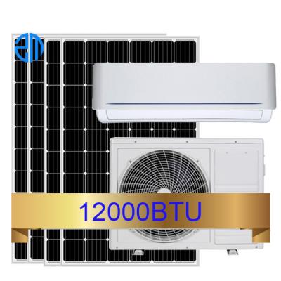 China Household 9000,12000,18000,24000BTU Solar Powered Air Conditioner ACDC Mini Solar Split for Home Use for sale