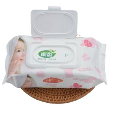 China 100pcs Skin Care Wet Reusable Baby Wipes Disposable Travel Size Baby Wipes for sale