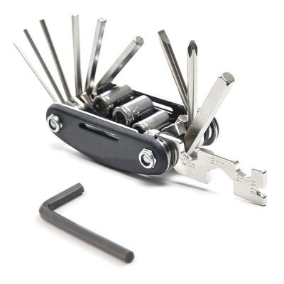 China Eco-friendly Multifunctional Bicycle Mechanic Kit Tools For Bike Fixie Portable Recycling Bike Tools Essential Bike Repair Tools for sale