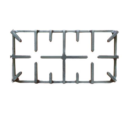 China Hotel Cast Iron Stove Gas Burner Parts Grate Cast Iron Stove Liner Bracket for sale