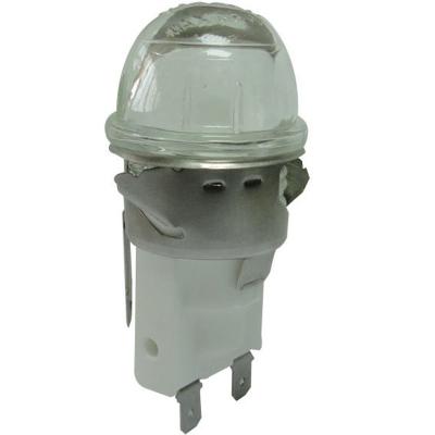 China Commercial E14 110V 220-240V High Temperature Resistance 15W Or 25W Ceramic Oven Lamp Holder With Or Without Bulb for sale