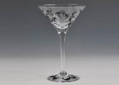 China Martini-Stemware-handgemalte Trinkgläser/handgemalte Glaswaren zu verkaufen