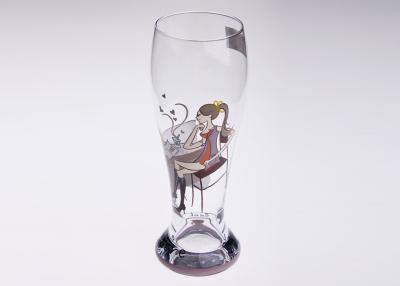 China Pilsner Vintage Hand Painted Glasses Tumbler Personalized Pattern for sale