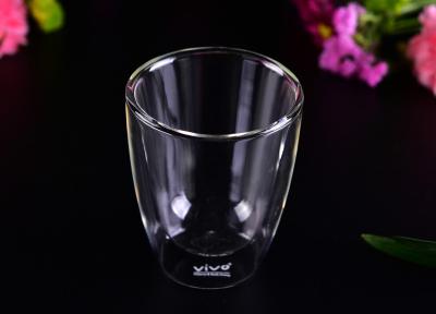 Cina Decalcomania doppia di logo di microonda del vetro borosilicato di Drinkingware termo sul fondo in vendita