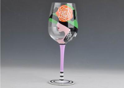 Chine Verres en cristal colorés modernes de vin rouge épousant des verres de champagne à vendre