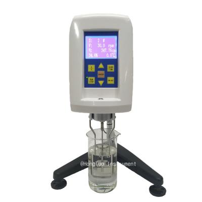 China LCD Showing Digital Viscometer DH-DJ-5S LCD Showing Digital Viscometer, Viscometer Spinning Price, Viscosity Meter For Oil DahoMeter for sale