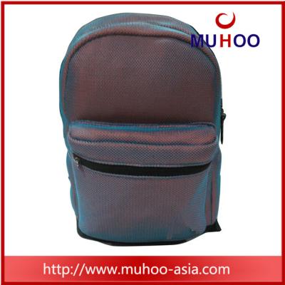 China Mesh leisure duffle bag school bag sports backpack for outdoor for sale