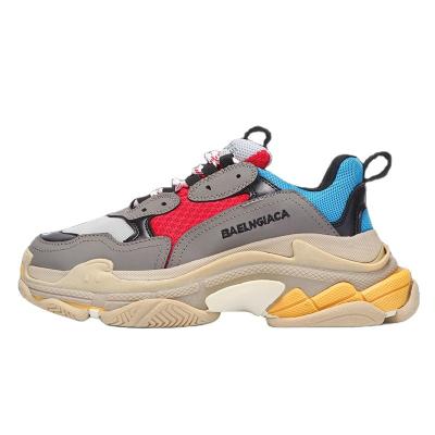 China 2022 High Quality Original Brand Sneaker Speed ​​Runner Ladies Anti-Slip Casual Triple S Thicks Shoes Mens Walking for sale