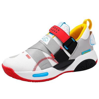 China Latest design sneakers fashion trend gym men's sports soft unique basketball shoes high quality custom running shoes anti sup for sale