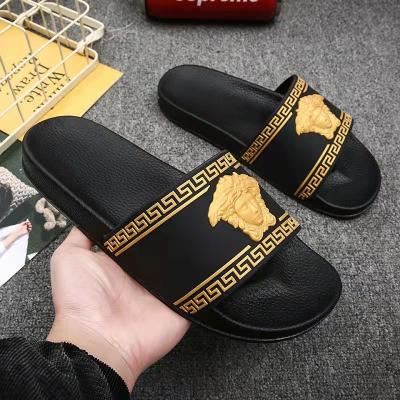 China New Fashion Trend Design Cloth Strip Women Slippers Flat Sandals Ladies Slippers for sale