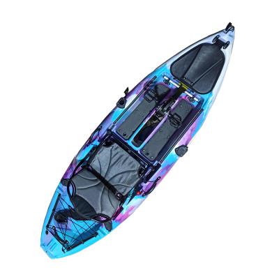 China LLDPE HULL For Fishing Small Pedal Kayak Drive Kayak Electric Kayak Wholesale for sale