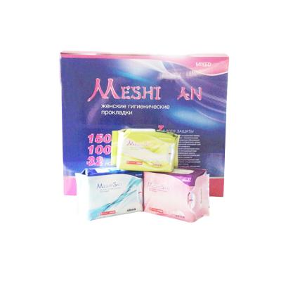 China Lady High Absorbent Women Breathable Sanitary Napkin Cotton OEM Women Girl European Pads for sale