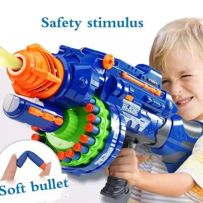 China Toy Electric Electronic Toy Gun 20 Bursts For Boys Soft Elastic Plastic Bullets To Fight 20 Bursts Sniper Field Outdoor Toys For Kids for sale