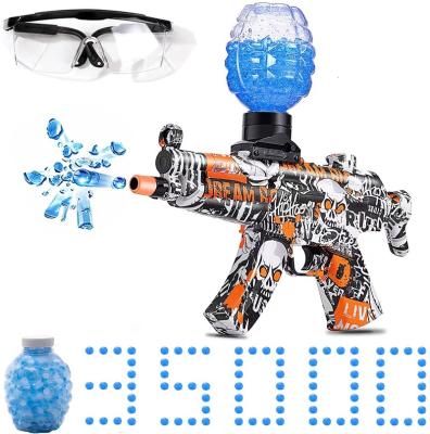 China Electronic Environmental Biodegradable Outdoor Yard Gel Toy Electric Toy Gun MP5 Freeze Shooting Games For Kids Over 8 Years Old for sale