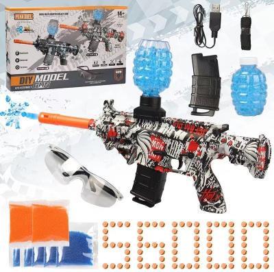 China Big M416 P90 AKM47 2022 Electronic Toy A Water Gel Beads Electric Blaster Gun Outdoor Toy Gel Water Ball Gun Gel Blaster Gun for sale