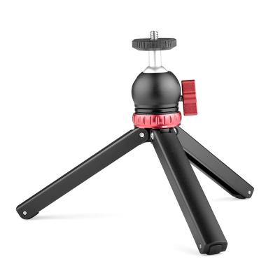 China portable MINI table tripod tripod for mobile phone dslr desktop stand angle support tripod adjustable T1 for sale