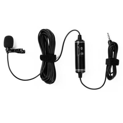 China Professional Microphone Manufacturer 3.5mm Phone Usb Lavalier Cable Microphone For Mobile Phones for sale