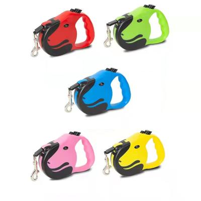 China Lights Pet Supplies Dog Training Lead Retractable Leash for Small/Medium and Large Dog for sale