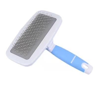 China Stainless Steel Viable Clean Removal Hair Grooming Tool Pet Cleaning Brush for sale