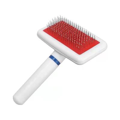 China Quality Viable Professional Pet Grooming Stainless Pet Cat Hair Remover Brush Roller Slicker Brush Mold for sale