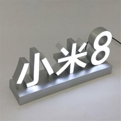 China 2020 Waterproof LED Modules FOG Outdoor Led Backlit Signage High Quality ABS Injected Mold Letter Sign For Shop, Retail Stores for sale