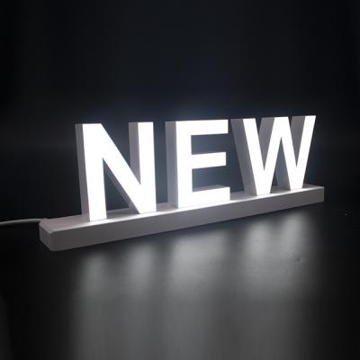 China Retail store abcmix DIY magnet led channel letter DIY led sign for promotion for sale