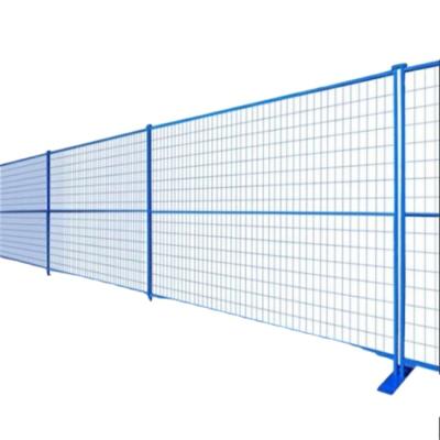 China Customizable PVC Panels Color Canada Standard Temporary Fence Easily Assembled Temporary Fence Hot Sale for sale