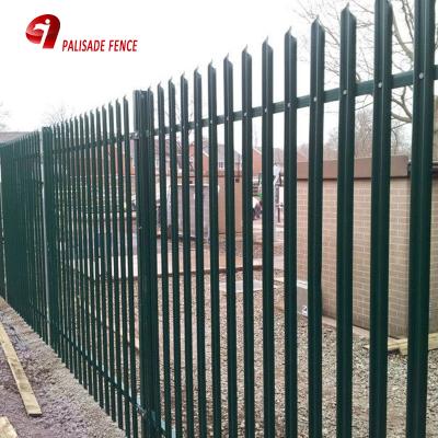 China Hot Sale Cheap High Security Easily Assembled Steel Palisade Fencing Second Hand for sale