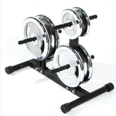 China Indoor Plate Tree For Standard Size Weight Plates Storage Rack For Exercise Weights for sale