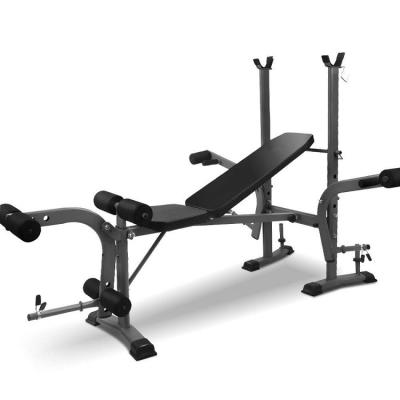 China Indoor Multifunctional Commercial Equipment Adjustable Bench Press Stand and Squat Stand for sale