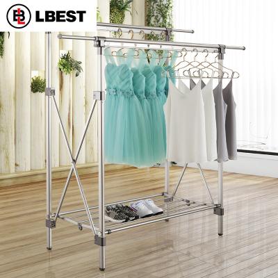 China Metal Hanger Rack Modern Hangers Racks Vertical Stand Rack For Display for sale