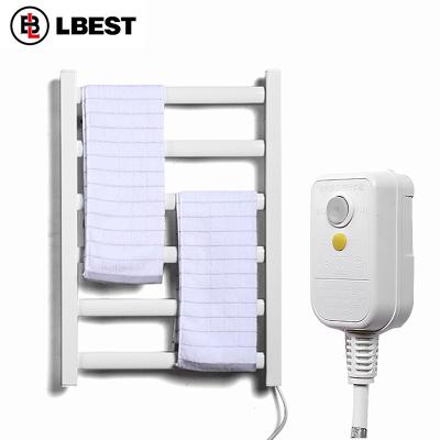 China Electric Heated Towel Heater Wall Mounted Towel Warmer Rack Bathroom for sale