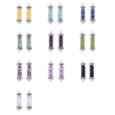 China Other Best Crystal Wishing Bottle Pendant Women Girls Gift Bottle Pendant For Necklace for sale